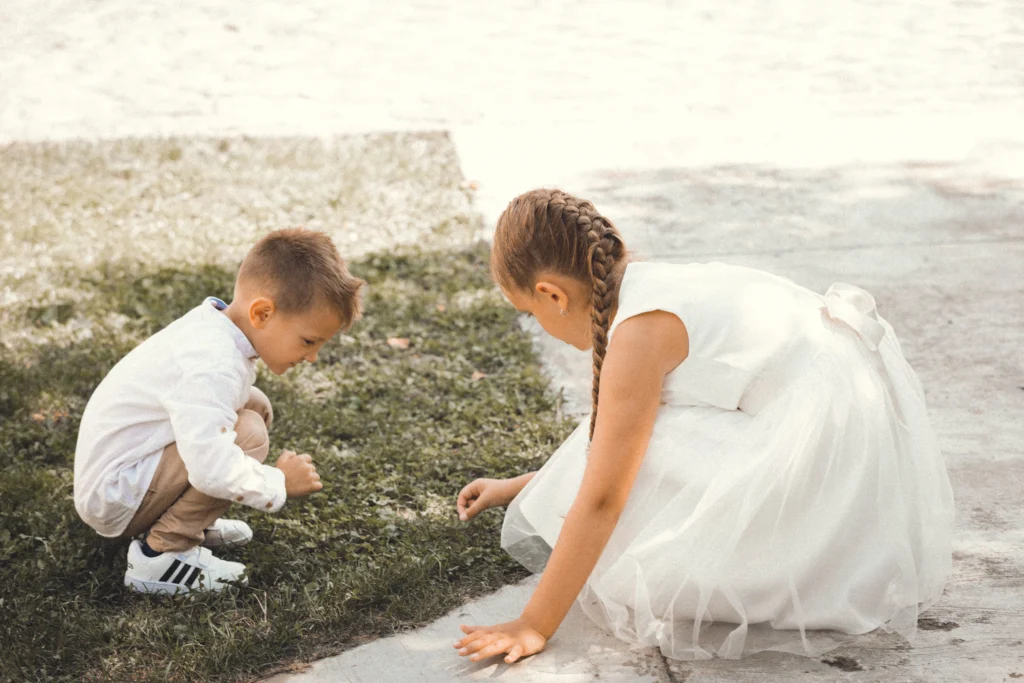 wedding hairstyle kids